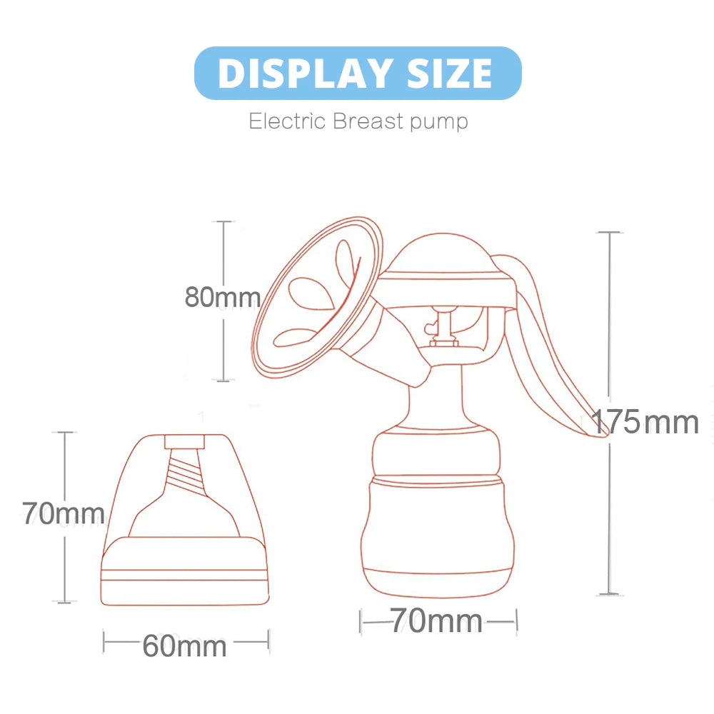 Manual Breast Pump Silicone Breast Pump BPA Free Sucking Postpartum