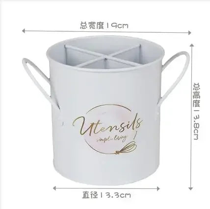 Kitchen Storage Bucket for Pot Spoon Chopsticks Holder Spoon Pot