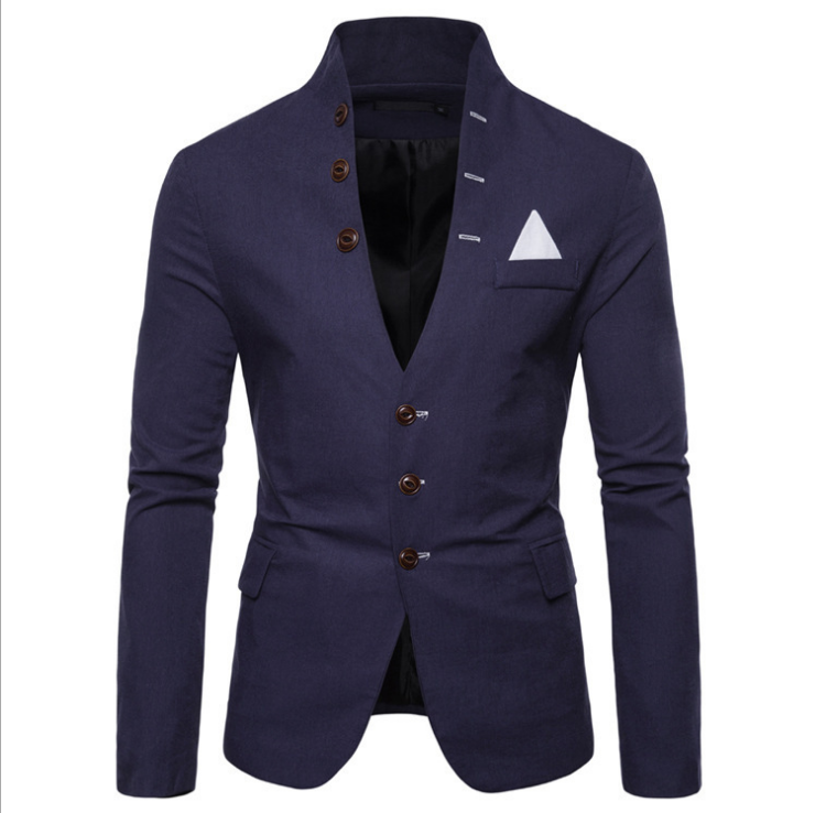 Men Blazer High Quality England Fashion Slim Fit Men Suit Blazers