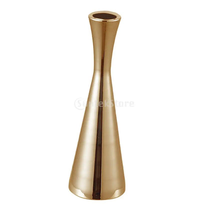 Taper Candle Holders Modern Hourglass Shape Fits Standard Tapered Candlesticks