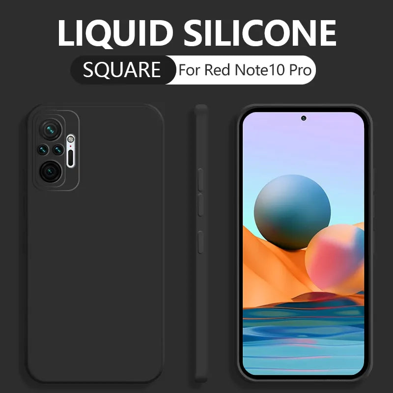 Liquid Silicone Case for Xiaomi 11T 13T Mi 11 Lite Poco X5 Pro