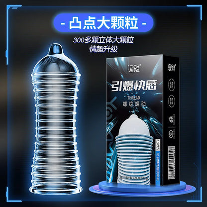 0.01 Ultra Thin Condoms for Men Long Sex Ejaculation Delay Rubber Condom