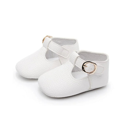 2023 New Arrival Newborn Baby Shoes PU Leather Baby Girl