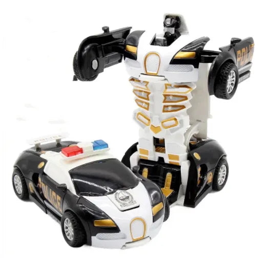 One-Key Deformation Car Toys Automatic Transform Robot