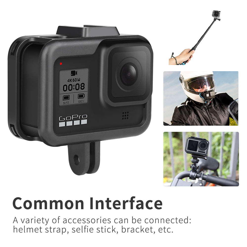 Protective Border Frame Go Pro 8 Case Black Action Camera Accessories