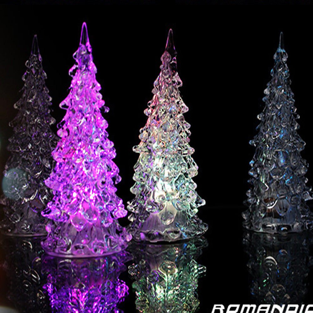 LED Light Crystal Acrylic Artificial Christmas Tree