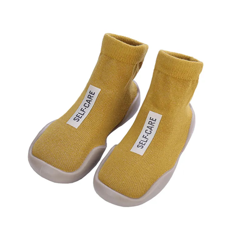 Baby Sock Shoes Anti Slip Toddler First Walking Shoe Child Infant Floor Booties