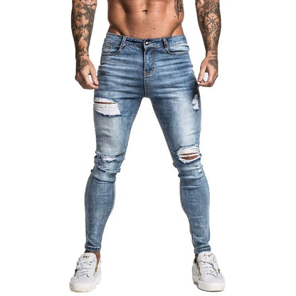 Mens Jeans Denim Manufacturer Hot Sale Men Jeans High Streetwear Trousers