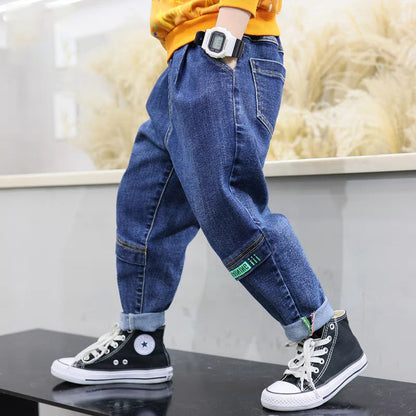 Children Boyfriend Clothes Denim Clothing Trousers Baby Bottoms