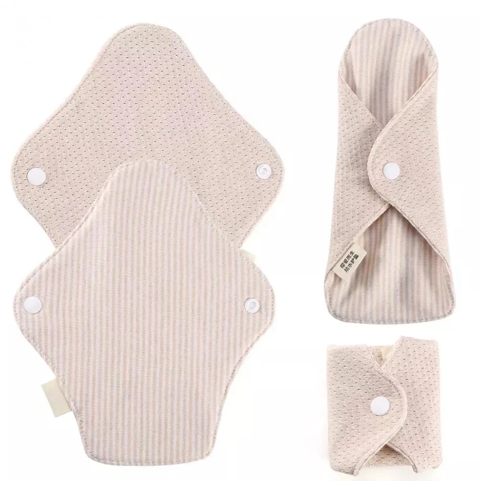 Reusable Cotton Menstrual Pads Sanitary Napkins Washable Menstrual Sanitary Pad