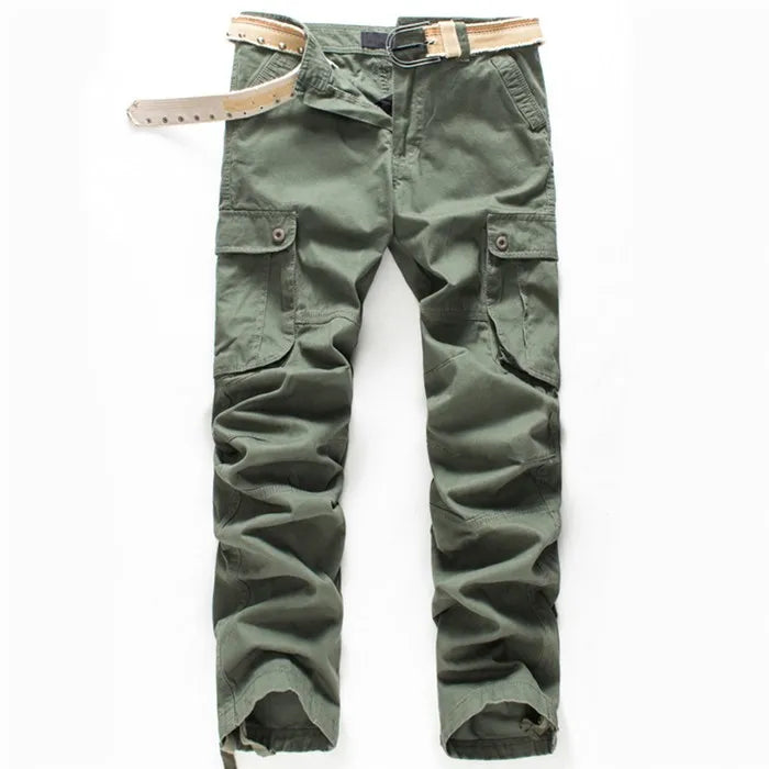 BOLUBAO New Men Cargo Pants Men Multi Pockets Pants