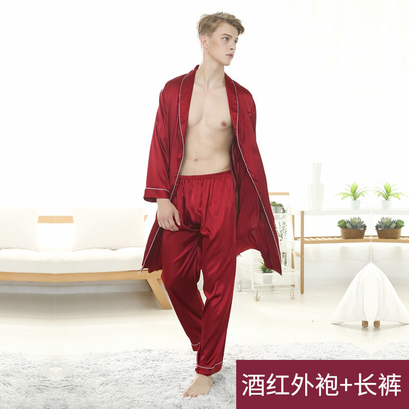 Wholesale Men's Sexy Pajamas Sets Spring Summer Men's Sleepwear