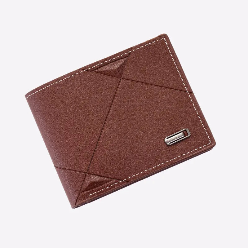 New Men's Wallet Short Multi-Card Coin Purse Fashion Casual Wallet Male Youth