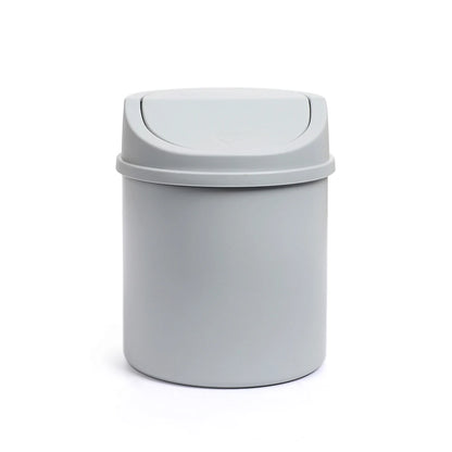 JIANWU Mini Simplicity Desktop Dustbin for Cleaning Plastic Garbage Manager