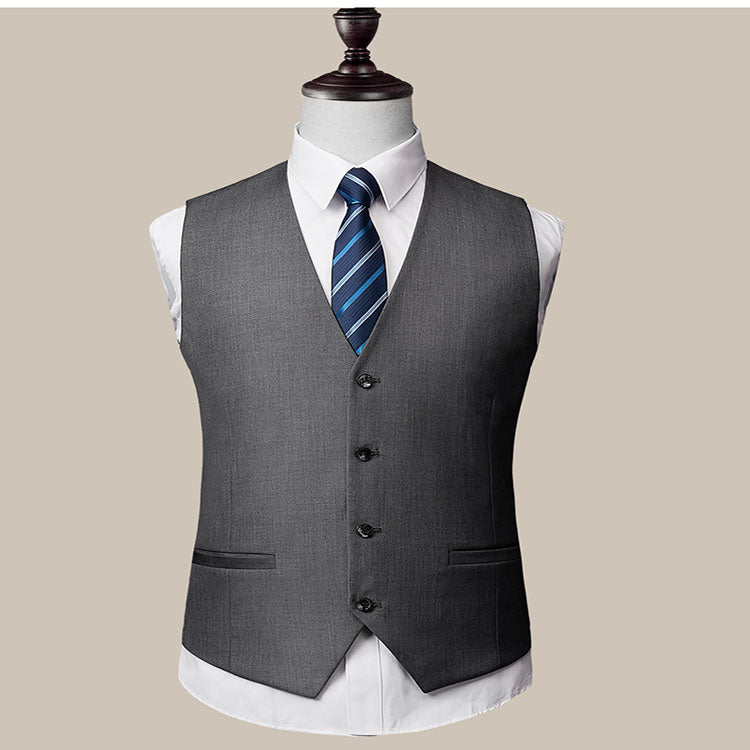 Elegant High-End Custom Men's Slim Fit Formal Business Suit Mens