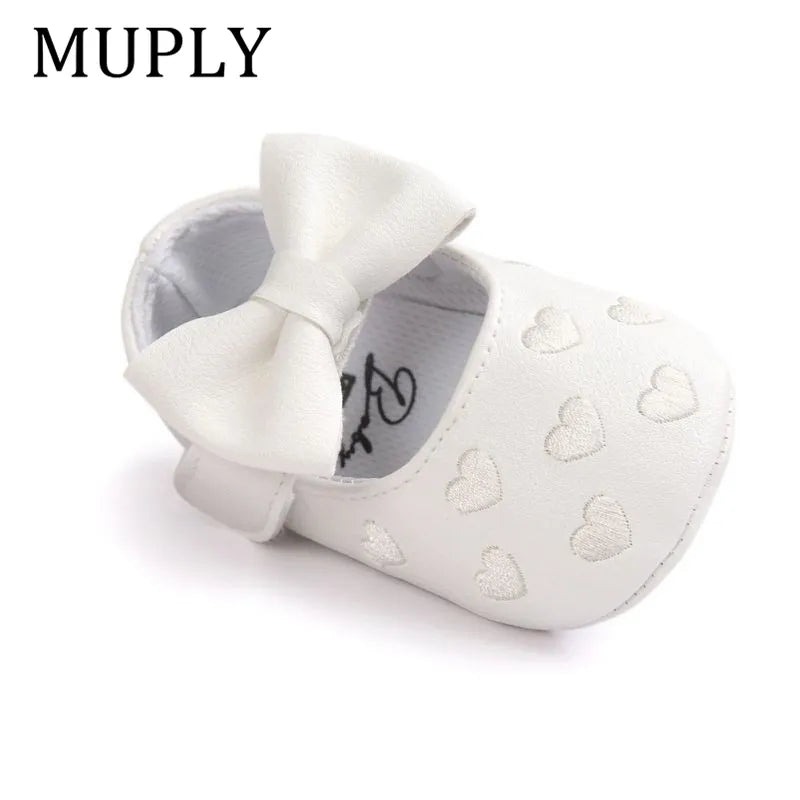 Baby PU Leather Baby Boy Girl Baby Moccasins Moccs Shoes