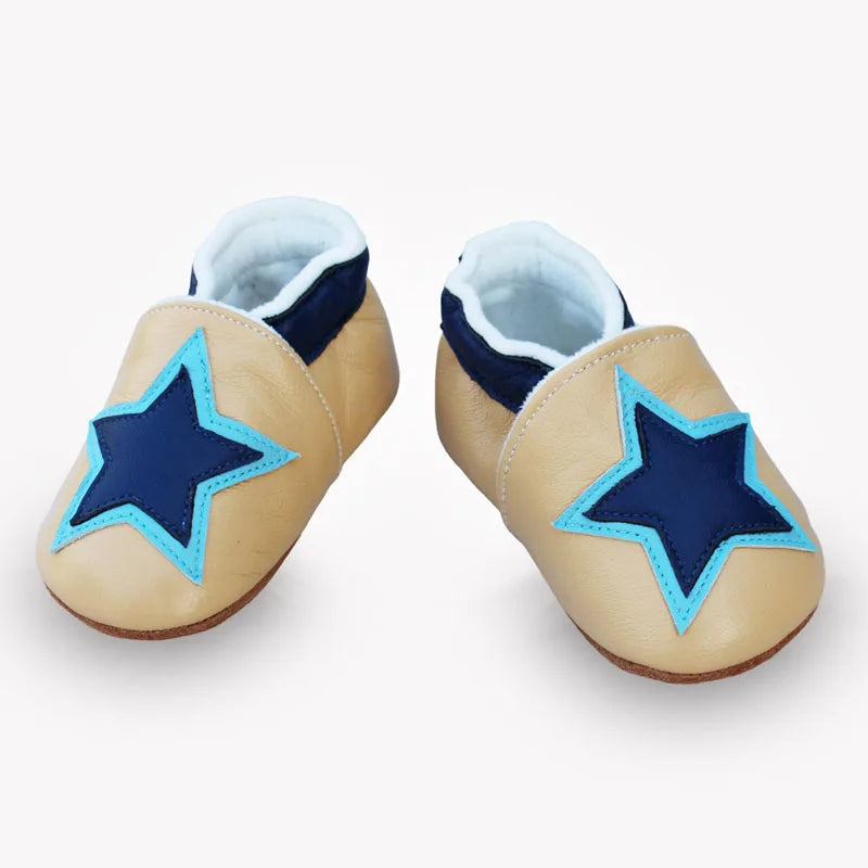 New Star Winter Baby Shoes Plush Lining Genuine Leather