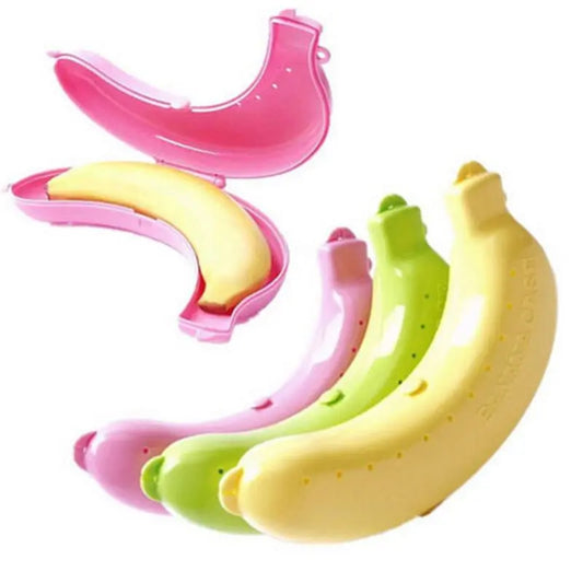 Banana Storage Box for Outdoor Travel Cute Banana Case Protector Box