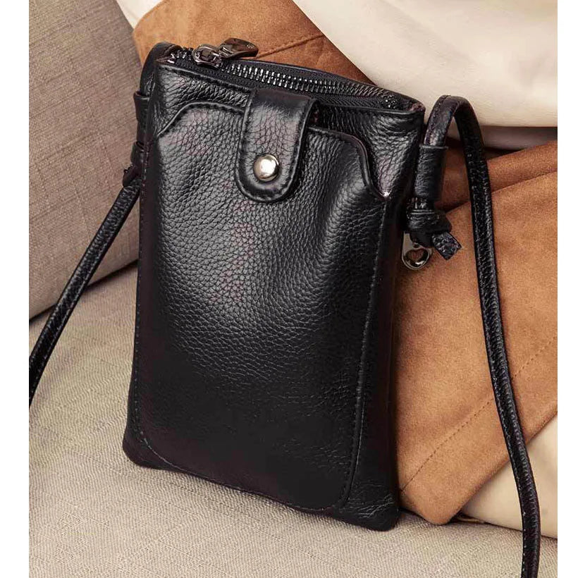 2023 New Arrival Women Shoulder Bag Genuine Leather Softness Small Crossbody