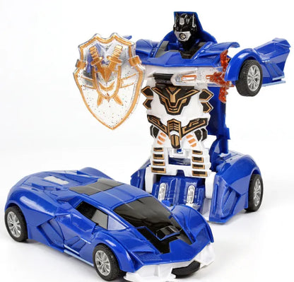 One-Key Deformation Car Toys Automatic Transform Robot