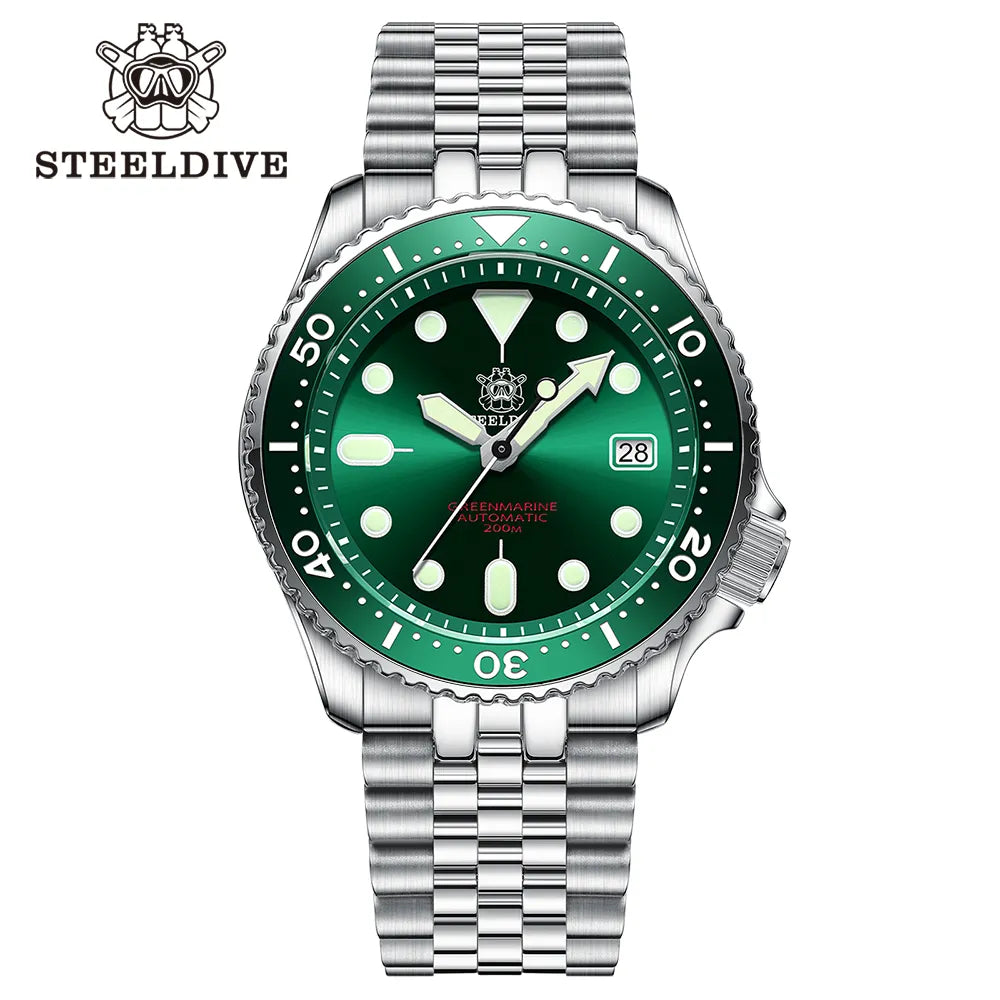 Steeldive SD1996 Men's Watch Dive Watch Automatic Mechanical Men's Watch