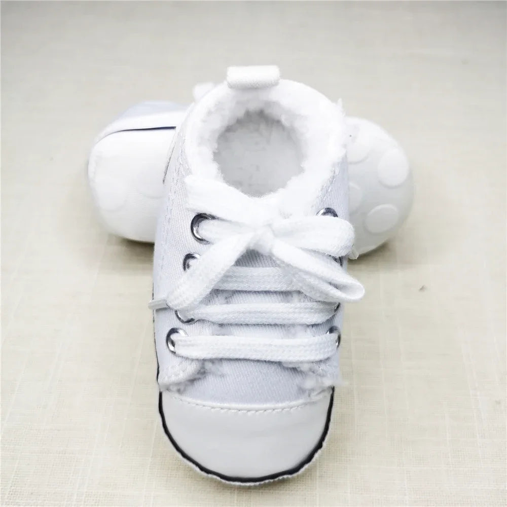 Newborn Five-Pointed Star Canvas Shoes Baby Shoe