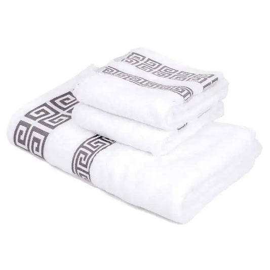 3 Pack Bathroom Towel Set for Adults 100% Cotton Bath Towel