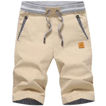 Linen Mens Shorts Newest Summer Casual Shorts Men Cotton Fashion Men Short