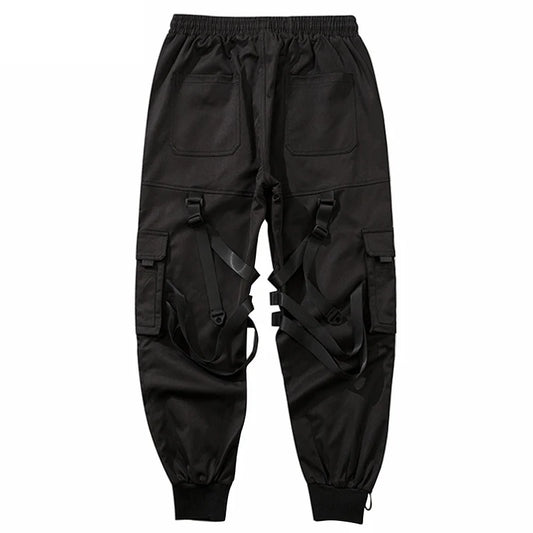 Aelfric Eden Swag Ribbon Harajuku Mens Hip Hip Pants Jogger Streetwear Cargo