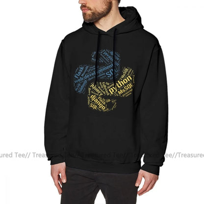 Developer Hoodie Python Programmer Hoodies Long Men Pullover Hoodie