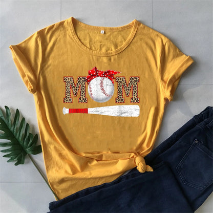 Baseball Mom Shirt - Baseball Shirt  Sports Apparel  Woman Tshirts  Graphic