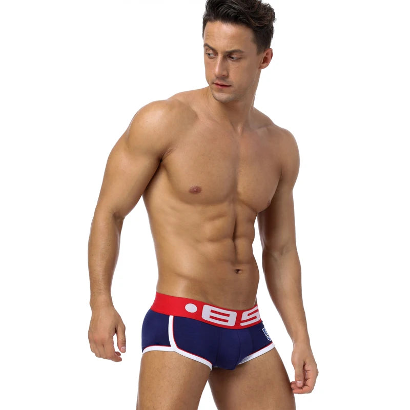 Brand Mens Boxers Cotton Sexy Men Underwear Mens