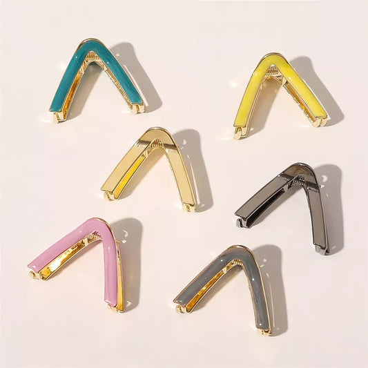 Korean Claw Clip Women Hair Clip Simplicity Elegant Geometric Shape Hair Clips