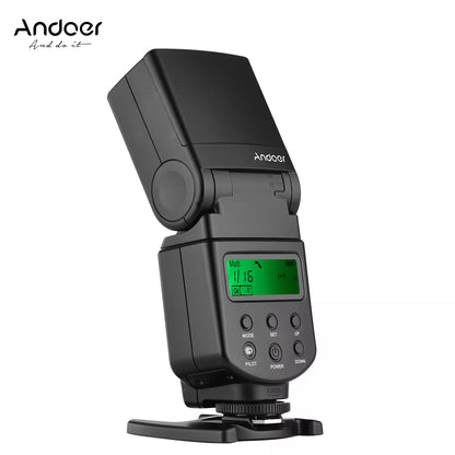 RU Andoer AD560 IV 2.4G Wireless On-Camera Slave Speedlite Flash Light GN50