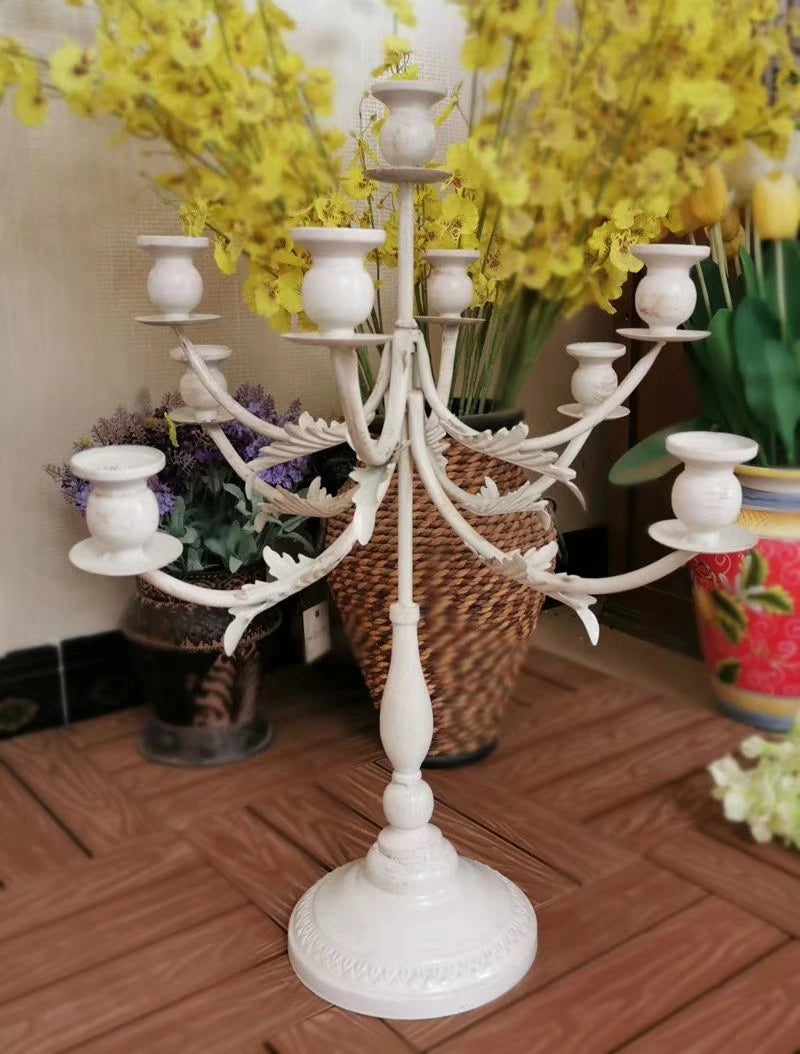 Chandelier Wedding Table Decoration Candle Holder Candles Vase Wedding Table