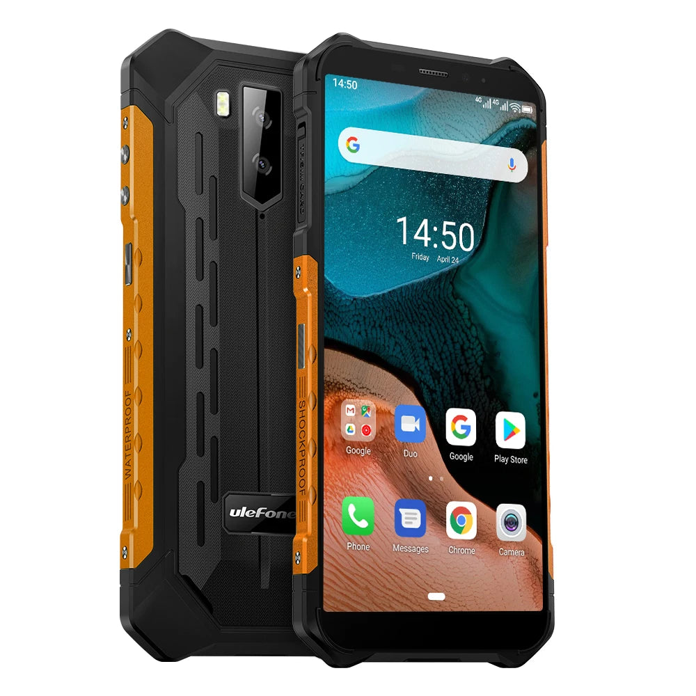 Ulefone Armor X5  Android 10 Rugged Waterproof  Smartphone IP68