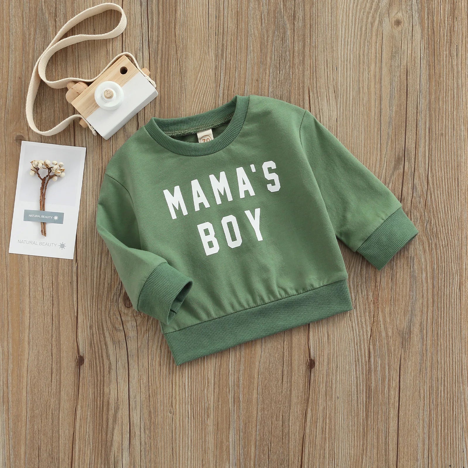 Ma&Baby 3m-3Years Newborn Infant Baby Boys Sweatshirt Long Sleeve Letter Tops