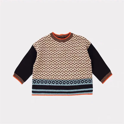 Kids Sweater CBC Brand New Autumn Winter Boys Clothes Toddler Girls Dress