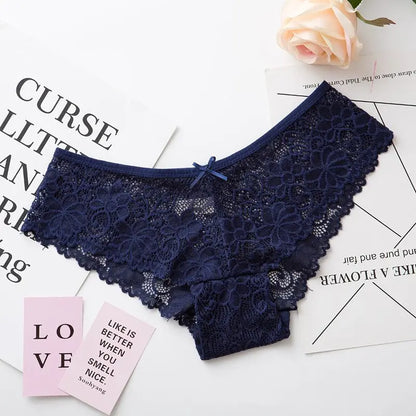 Sexy Lace Panties Women Fashion Cozy Lingerie Tempting Briefs High Quality