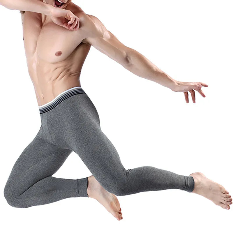 New Solid Color Autumn Pajamas Sexy Mens Sleep Bottoms Sleeping Pants Thermal