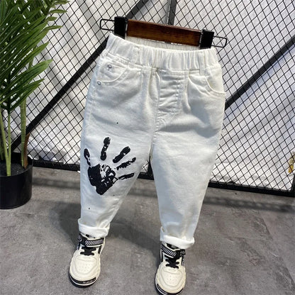 2020 Kids Boys Jeans Fashion Clothes Casual Pants Denim Clothing