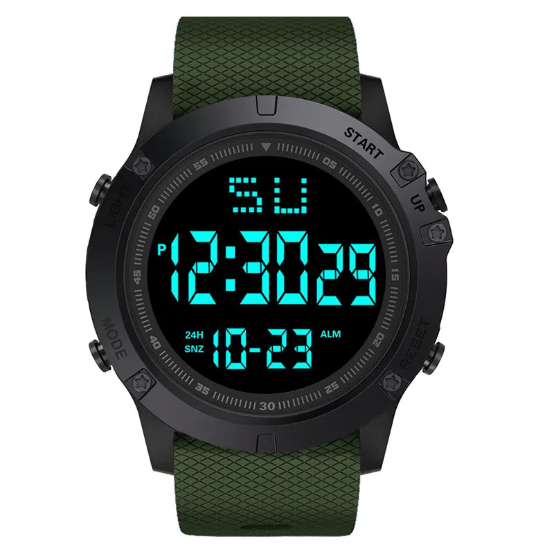 Men Sport Watch Multifunction Military Sports Watch Waterproof Electronic Watch