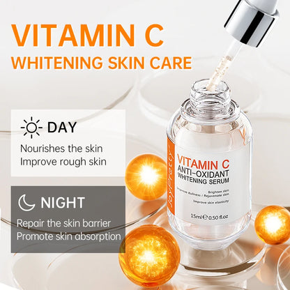 JoyPretty Vitamin C Face Serum Dark Spots Remover Whitening Brightening