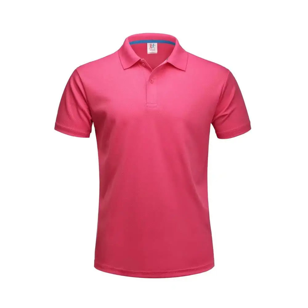 Running Dry Fit Polo Shirts Men Polyester Golf T Shirts Mens Sport T-Shirt