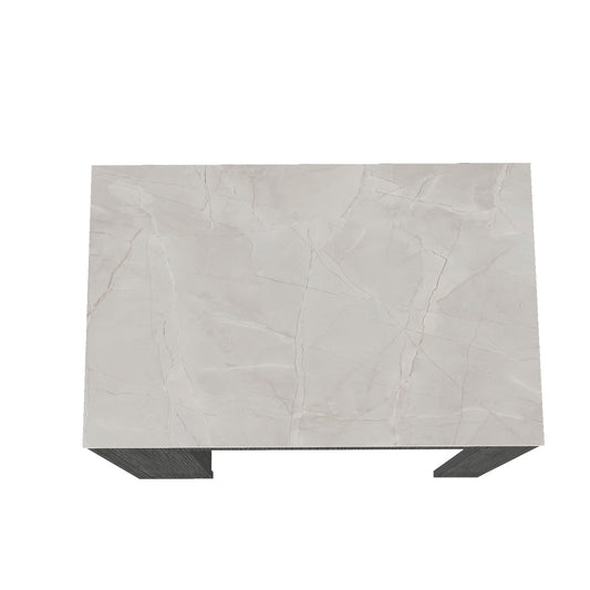 Kitchen Island Doyle, Kitchen, Smokey Oak / Ibiza Marble