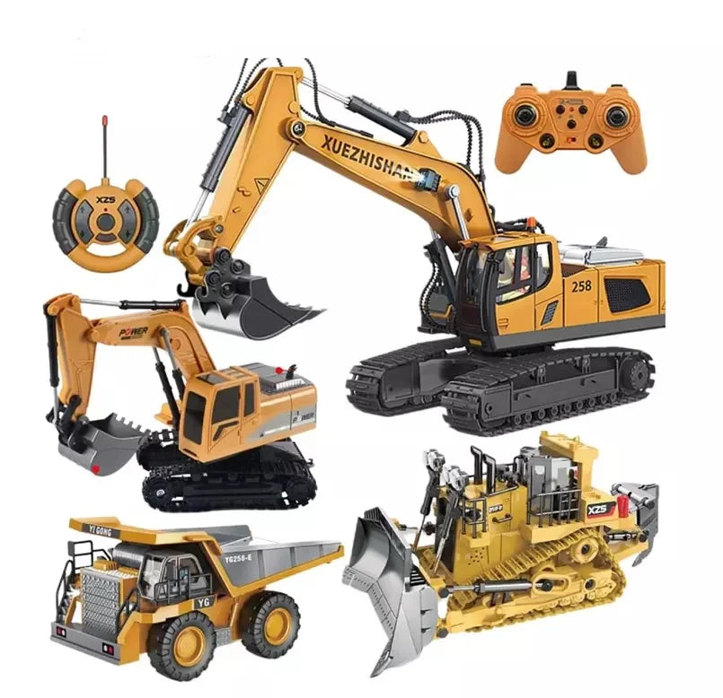 Best Seller List Remote Control Excavator Toy Die Cast Toys Rc