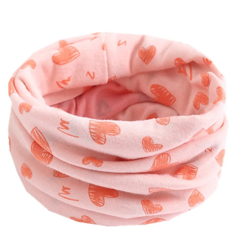 New Autumn Winter Girls 100% Cotton Scarf Children Scarf