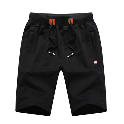 Cotton Shorts Men Summer Beach Short Male Casual Shorts Mens Solid