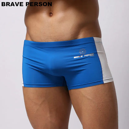 BRAVE PERSON Mens Boxer Shorts Splice Design Super Soft High Quality Underwear