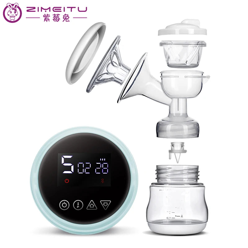 Electric Breast Pump Charged Easy Convenient Easy Carry Outdoors Milk Pump